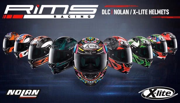 Cover image for RiMS Racing: Nolan X-LITE Helmets