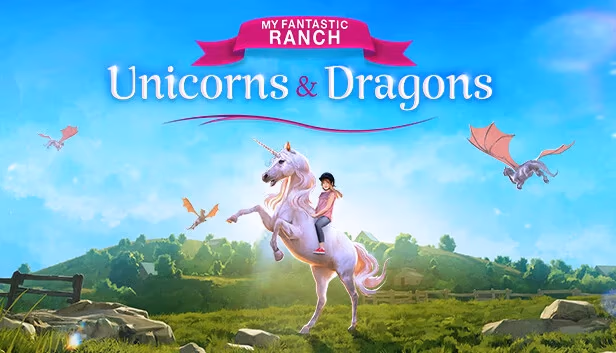 My Fantastic Ranch: Unicorns & Dragons - Cover