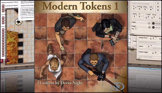 Fantasy Grounds - Modern 1 (Token Pack)